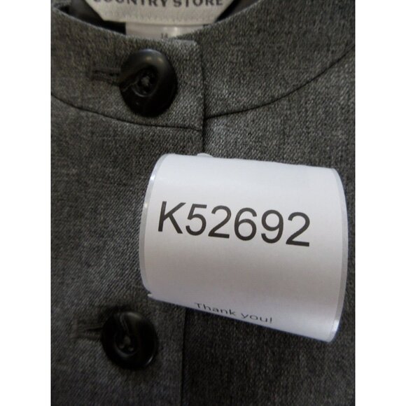 The Vermont Country Store Jacket 14 Blazer Coat Career Pockets Lined - Picture 9 of 9